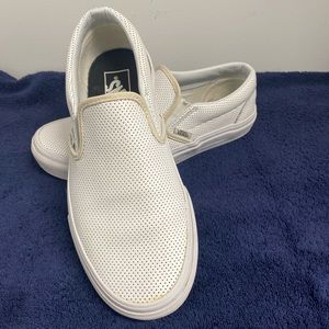 Classic white slip on Vans